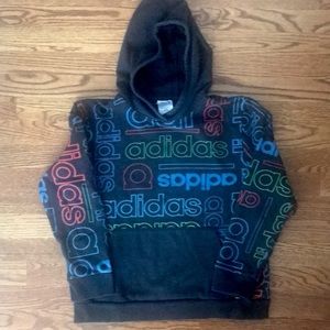 Boys large Adidas pullover hoodie